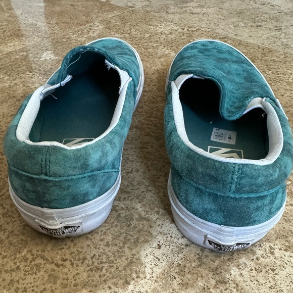 VANS Classic Slip-On Canvas Unisex Shoes Turquoise - W6 | M4.5 - Picture 5 of 9